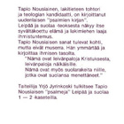 Tapio Nousiainen : Leipää ja suolaa - pikkukuva 2
