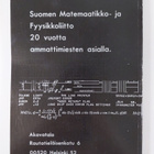 Ammattimiehet asialla : Suomen matemaatikko- ja fyysikkol... - pikkukuva 2