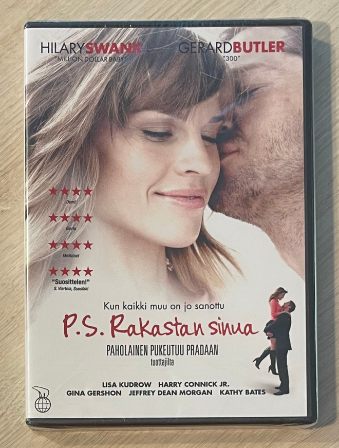 P.S. Rakastan sinua (2007) Hilary Swank, Lisa Kudrow (UUSI)