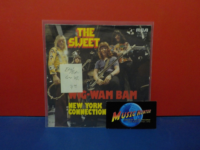 THE SWEET - WIG-WAM BAM EX+/EX- GER -72 7"