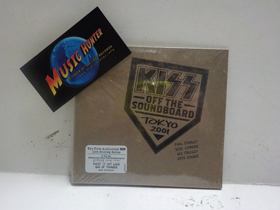 KISS - OFF THE SOUNDBROAD TOKYO 2001 UUSI "SS" 2CD +