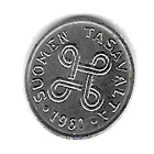 1960 1 MARKKA KOLIKKO KÄYTETTY - pikkukuva 2