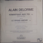 ALAIN DELORME  ::  ROMANTIQUE AVEC TOI  ::  VINYL  7"   1975 - pikkukuva 2