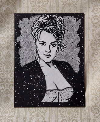 Kikka - 40 × 30cm taulu Kikasta