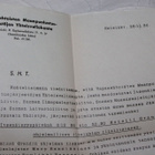 Kutsukirje + kutsukortti 23.11.1936 Itsenäisyyspäivän juhlaa - pikkukuva 1