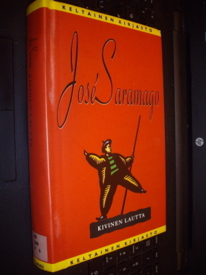 Jose Saramago : Kivinen lautta ( 1 p. 1994 ) Sis.pk:t