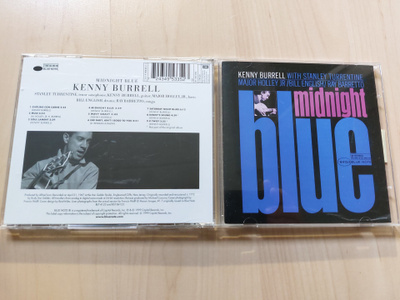 KENNY BURRELL – MIDNIGHT BLUE orig. US 1999    CD  REM  RVG