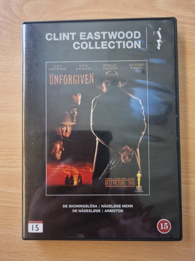 Unforgiven / Armoton (1992) DVD (Clint Eastwood)