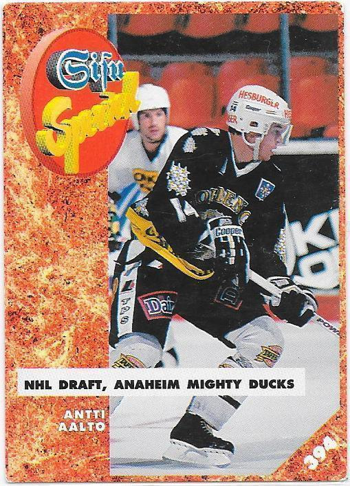 1993-94 SISU Special #394 Antti Aalto TPS
