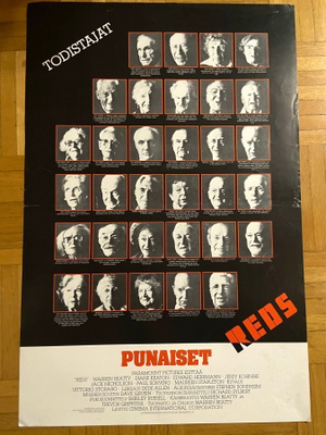Vanha elokuvajuliste: Reds - punaiset (versio 2)