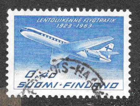 Lentoliikenne 1963 (LAPE 580) O