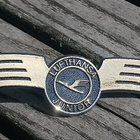 Ilmailu merkki Lufthansa. Halkaisija - 82mm. - pikkukuva 5
