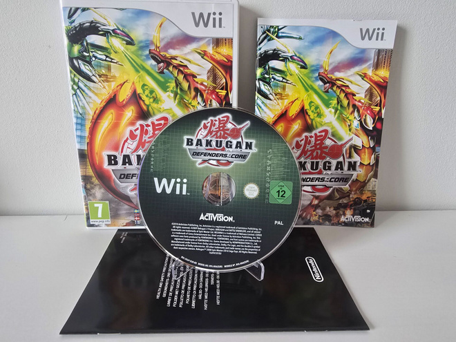 Bakugan - Defenders Of The Core (Wii) (CIB)