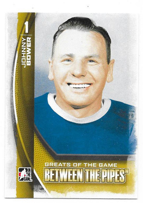 2013-14 BTP Greats Of The Game #122 Johnny Bower Toronto MV