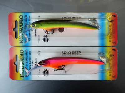 KUUSAMO SANTERI Solo Deep 110mm, 12g     2kpl