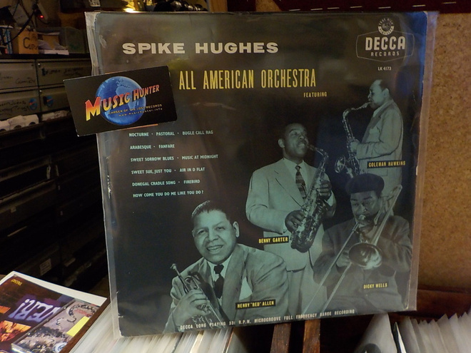 SPIKE HUGHES AND HIS ALL AMERICAN ORHESTRA - S/T EX-/EX- LP