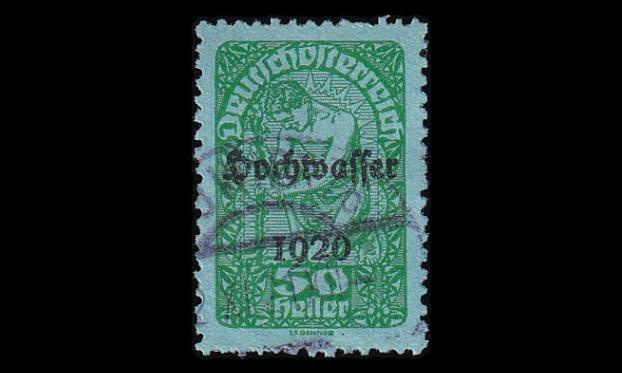 Itävalta 347 o Tulva-apu 50 H (1921)