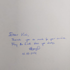 Gerson Mgaya : Kanssasi kulkemaan (signeerattu, tekijän o... - pikkukuva 3