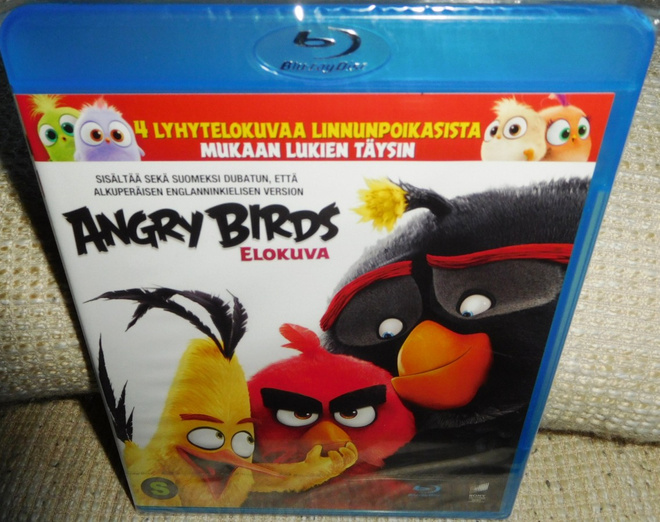 Angry Birds elokuva (muoveissa) Blu-ray