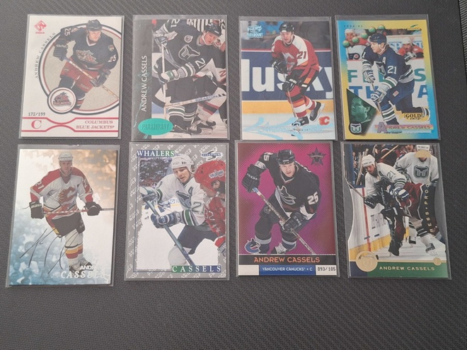 Andrew Cassels kortteja alk. 0,50€/kpl