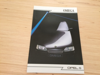 Myyntiesite - Opel Omega - 1986