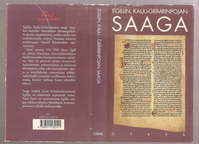 Egillin, Kalju-Grímrinpojan saaga, Otava 1994, skp., K3