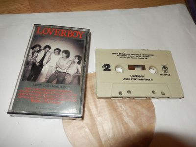 Loverboy - Lovin' every minute of it c-kasetti