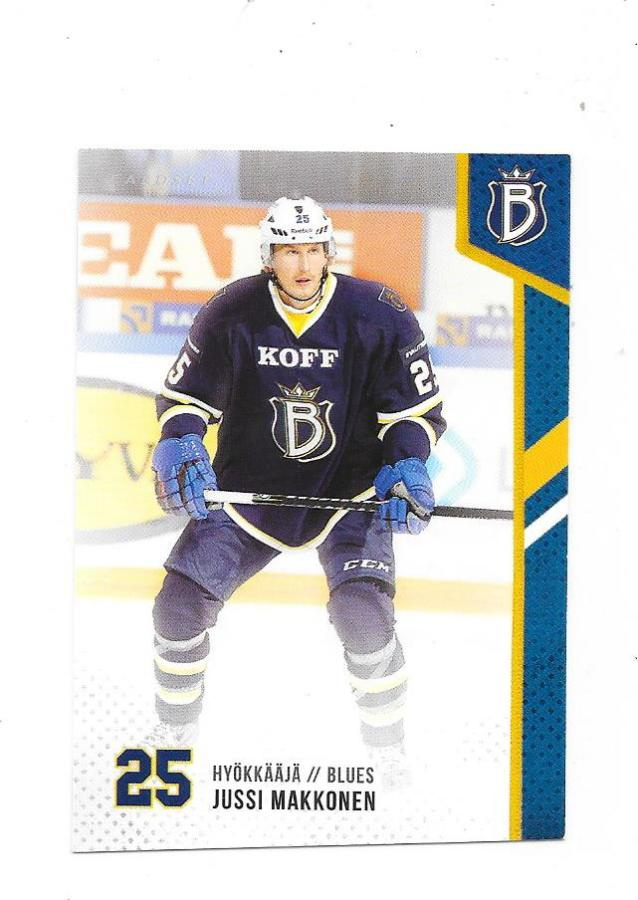 2014-15 CardSet #9 Jussi Makkonen Espoo Blues