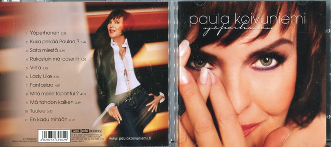 PAULA KOIVUNIEMI . CD-LEVY . YÖPERHONEN