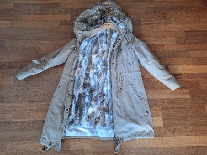 PHILOSOPHY BLUES ORIGINAL PARKA AIDOLLA KANIVUORILLA K.40