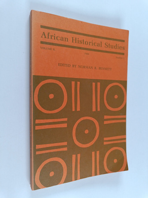 N. Bennett : African historical studies Vol. 2, Nr. 2 / 1969