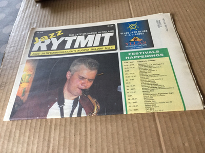 JAZZ RYTMIT LEHTI 4/2001 HYVÄ