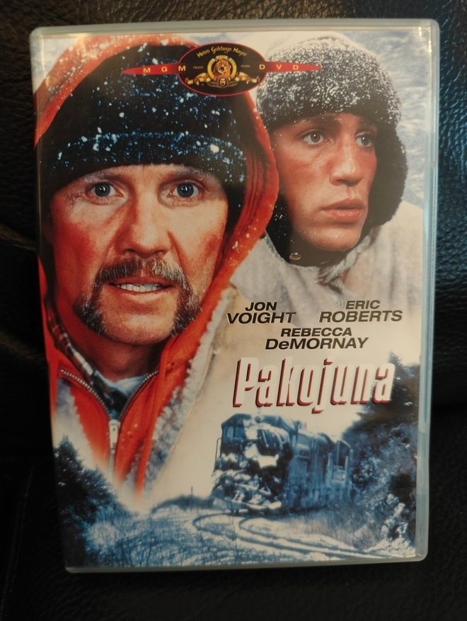 Pakojuna - Runaway train (1985) DVD Suomijulkaisu