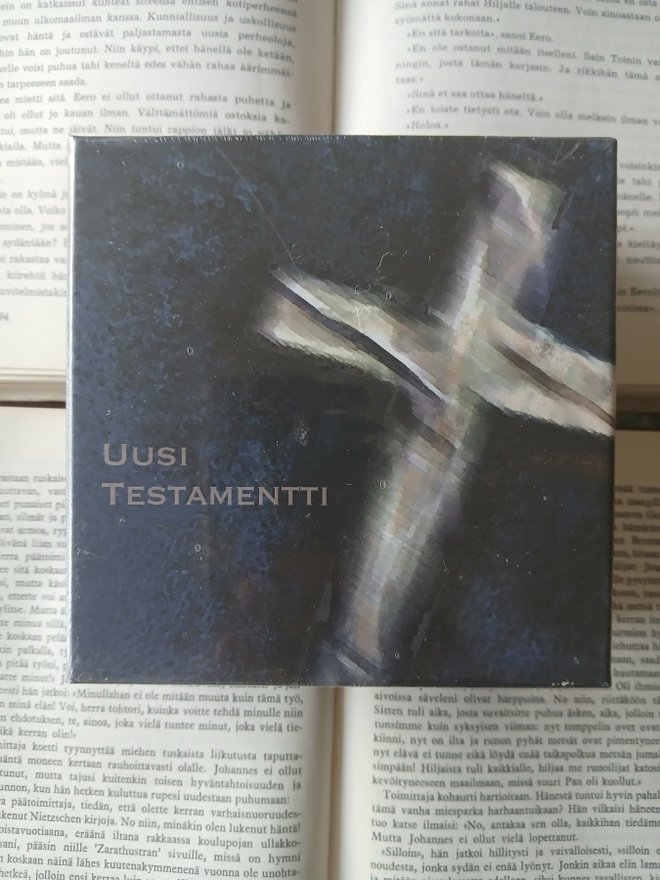 Uusi Testamentti (äänikirja, 17 x CD. UUSI!)