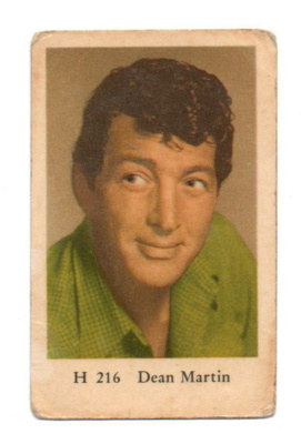 Purkkakuva H n:o 216 DEAN MARTIN Purukumikuva
