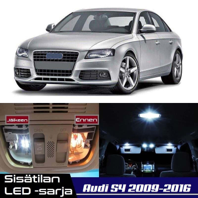 Audi S4 (B8) Sisätilan LED-sarja 21-osainen