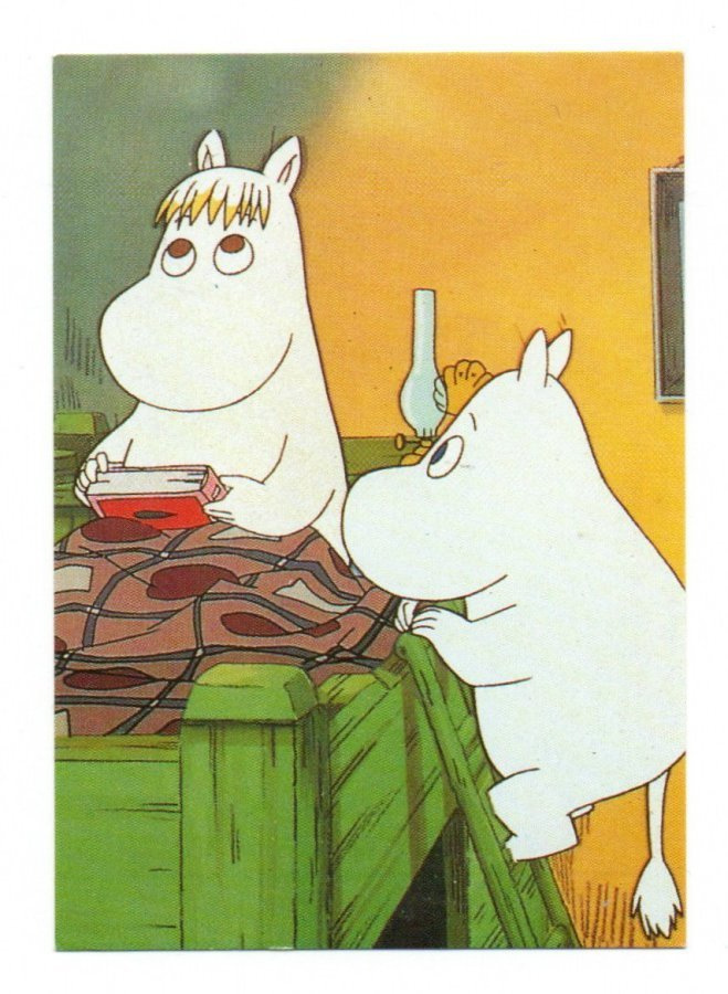 Muumi. Purkkakuva.  1995