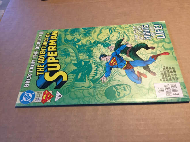 DC THE ADVENTURES OF SUPERMAN 500/1993 HYVÄ