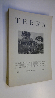 Terra 1936 n:o 1-4 : Suomen maantieteellisen seuran aikak...