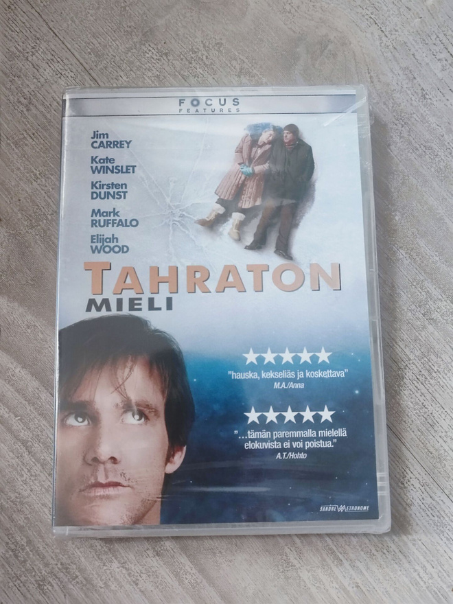 Tahraton mieli UUSI Jim Carrey Kate Winslet