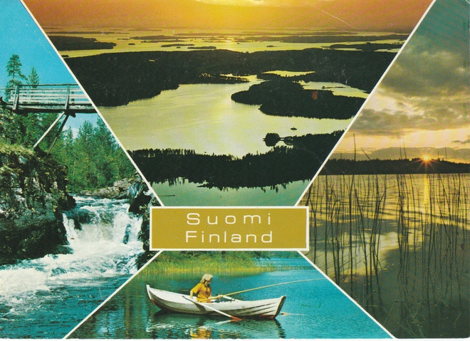 Postikortti, SUOMI, Monikuvakortti
