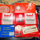 Joulukuusenkynttilöitä ym. Havi ym. 6 pakkausta - pikkukuva 1