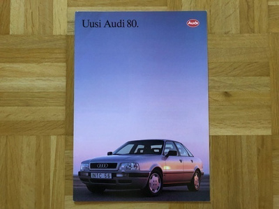 Esite Audi 80 B4 vuodelta 1991/1992