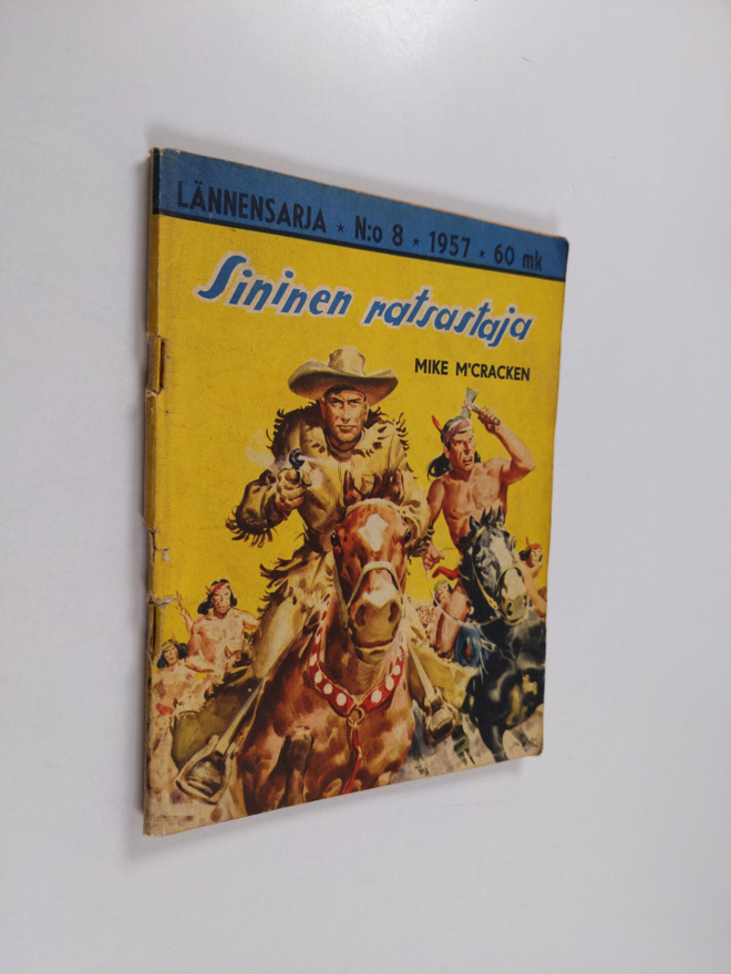 Mike M'Cracken : Lännensarja 8/1957 : Sininen ratsastaja