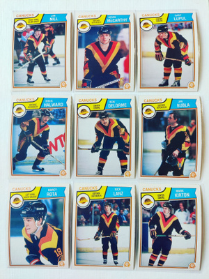 83-84 Opc - Vancouver Canucks 15kpl