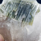 Akroiitti terminaatio 637.30 ct kiteiset turmaliini kvartsi - pikkukuva 3