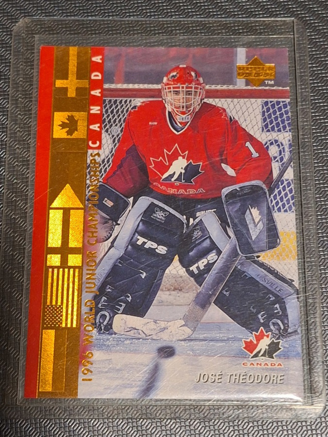 1995-96 Upper Deck Jose Theodore #530 Rookie RC