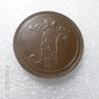 10 penniä 1914 Siistikuntoinen kulkematon raha, - pikkukuva 4