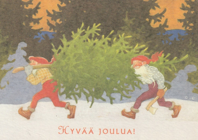 RUDOLF KOIVU - TONTUT KANTAVAT KUUSTA