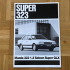 Esite Mazda 323 1,5 Saloon Super GLX vuodelta 1987 - pikkukuva 1